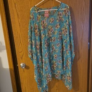 Floral Swim Cover Up